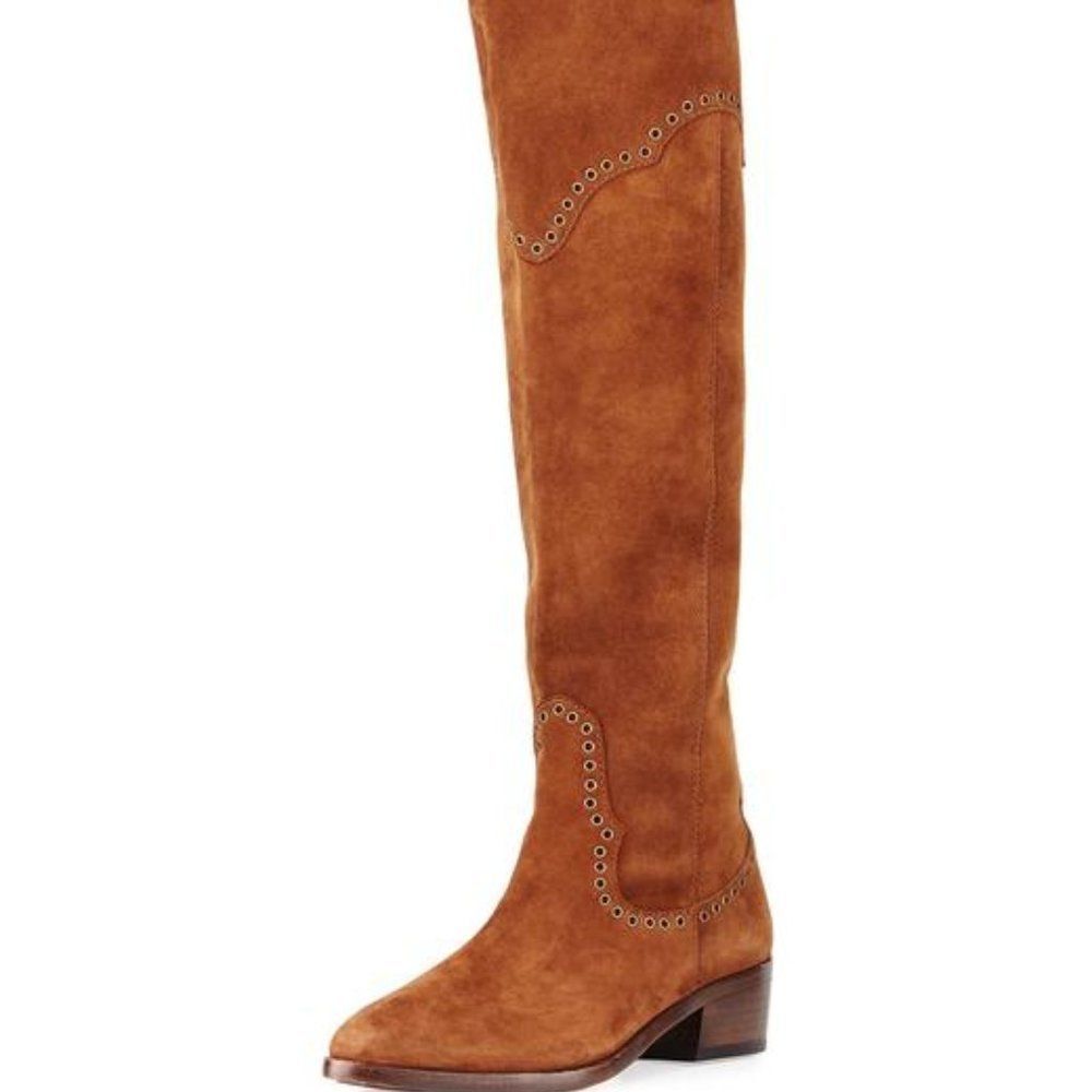 NEW IN BOX! Frye Ray Grommet Western Leather Boots